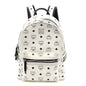 Visetos Small Side Stud Stark Backpack White