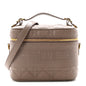 Lambskin Cannage Small Diortravel Vanity Case Warm Taupe
