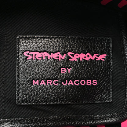 X STEPHEN SPROUSE Grained Calfskin Medium The Tote Bag Pink