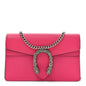 Dollar Calfskin Crystal Super Mini Dionysus Shoulder Bag Box Pink Black Diamond