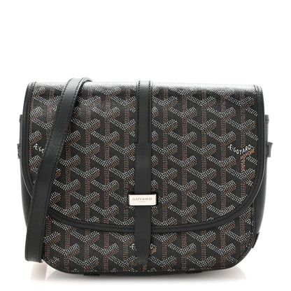 Goyardine Belvedere II PM Messenger Bag Black