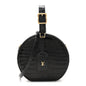 Crocodile Petite Boite Chapeau Black