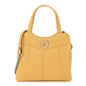 Senna Calfskin Petite GG Small Tote Bag Sunny Yellow