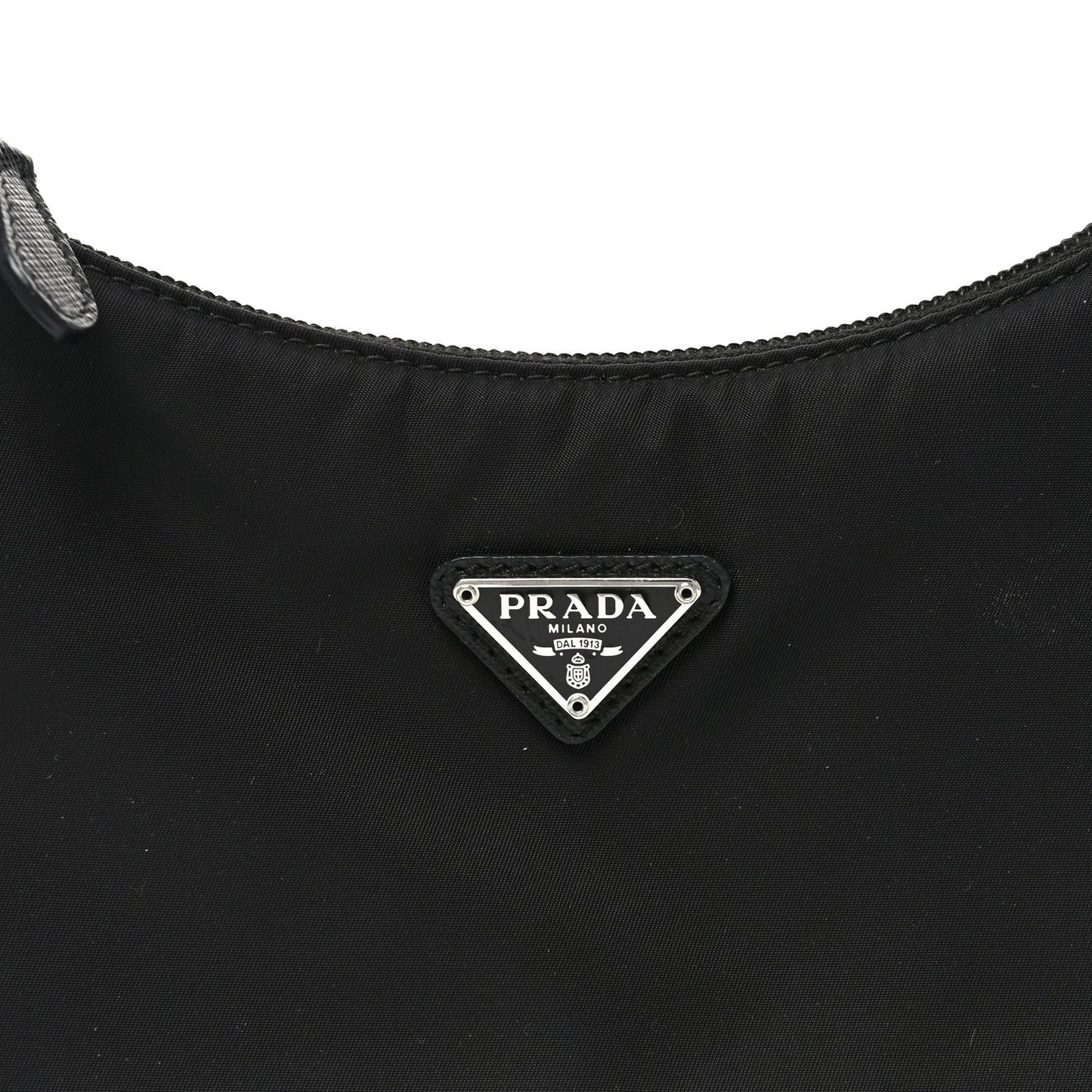 Tessuto Nylon Mini Re-Edition 2000 Bag Black