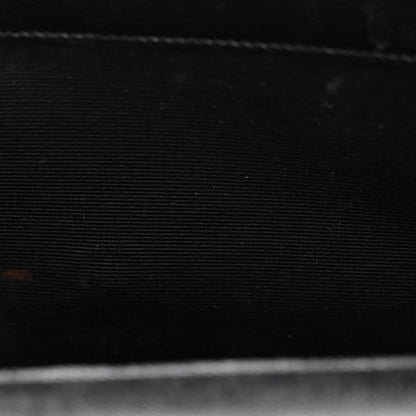 Grain De Poudre Monogram Cassandre Clutch Black