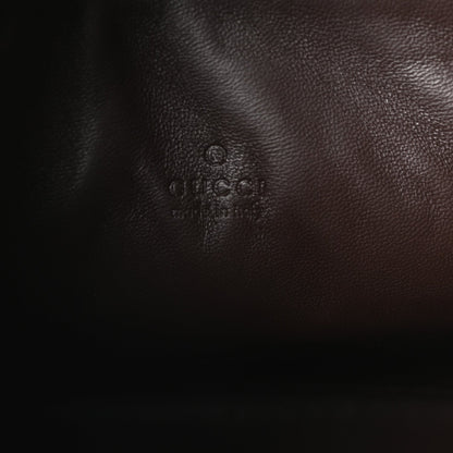 GG Suede B Medium Shoulder Bag Brown