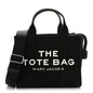 Cotton Canvas Small The Traveler Tote Bag Black