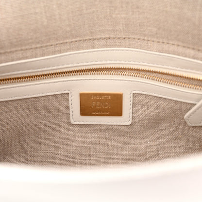 Linen Canvas Vitello King Painting Baguette With Marker Kit White