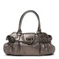 Calfskin Marisa Shoulder Bag Bronze