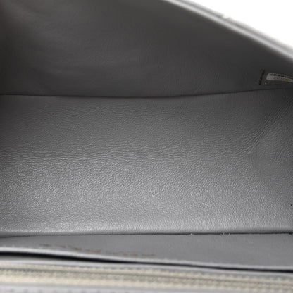 Aged Calfskin Quilted 2.55 Reissue Mini Flap Grey