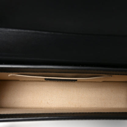 Smooth Calfskin Le Sac Rond Black