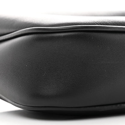 Natural Smooth Calfskin Rodeo Sling Pochette Black