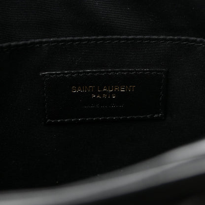 Calfskin Matelasse Monogram Lou Camera Bag Black