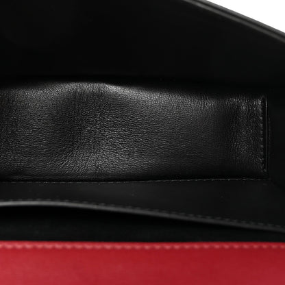 Smooth Calfskin Vlogo Mini Loco Crossbody Bag Dark Red