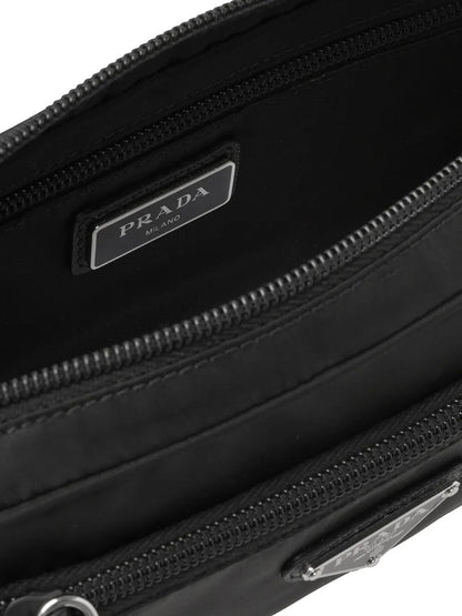 Prada Men Re-Nylon And Saffiano Leather Belt Bag