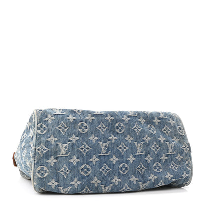 Monogram Denim Neo Speedy Blue