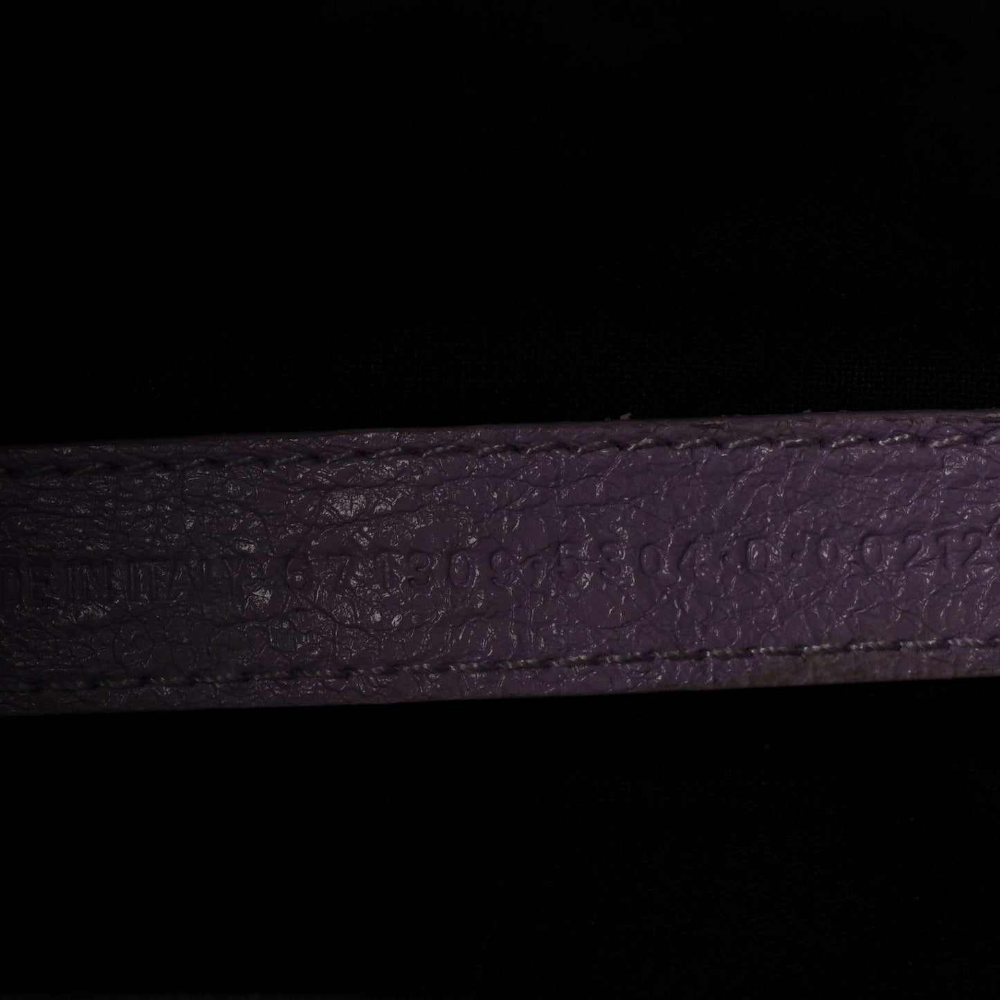Agneau Arena Le Cagole Shoulder Bag XS Lilac