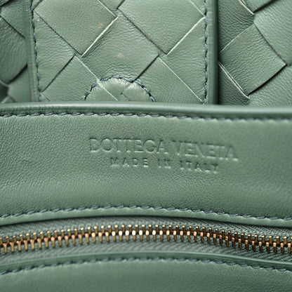 Nappa Intrecciato Medium Andiamo Shoulder Bag Aloe