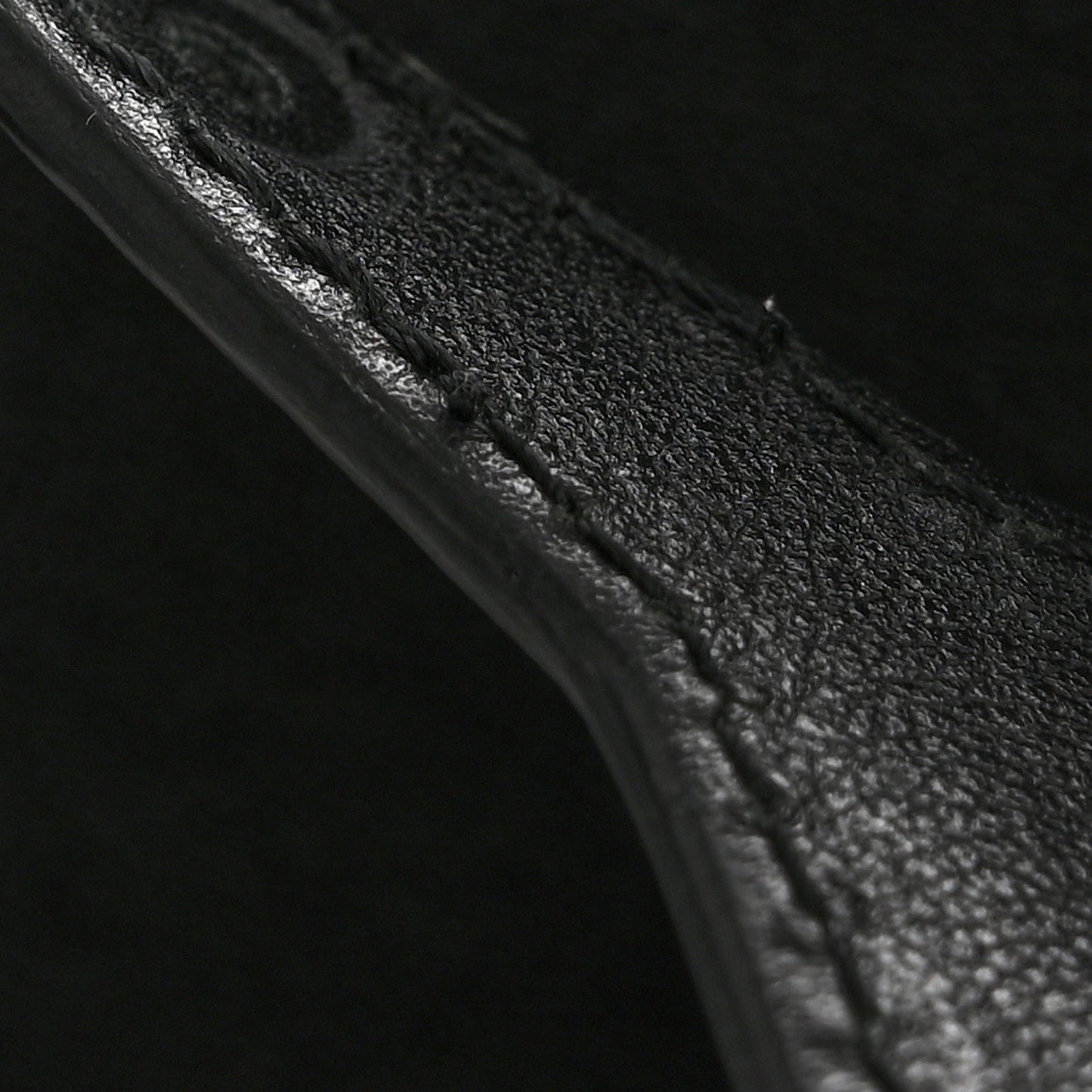 Calfskin Medium Box Bag Black