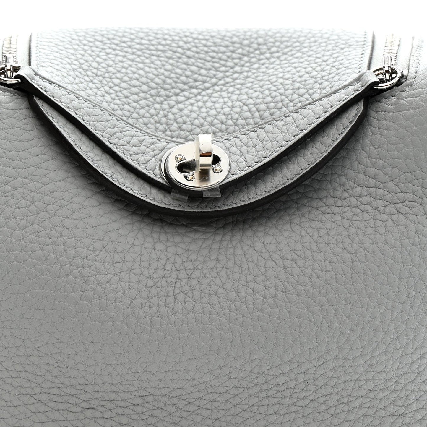 Taurillon Clemence Mini Lindy 20 Bleu Pale