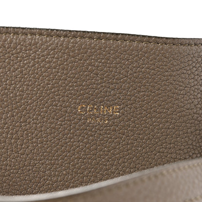 Soft Grained Calfskin Small Belt Cabas Phantom Taupe