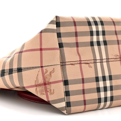 Haymarket Check Small Salisbury Tote Military Red