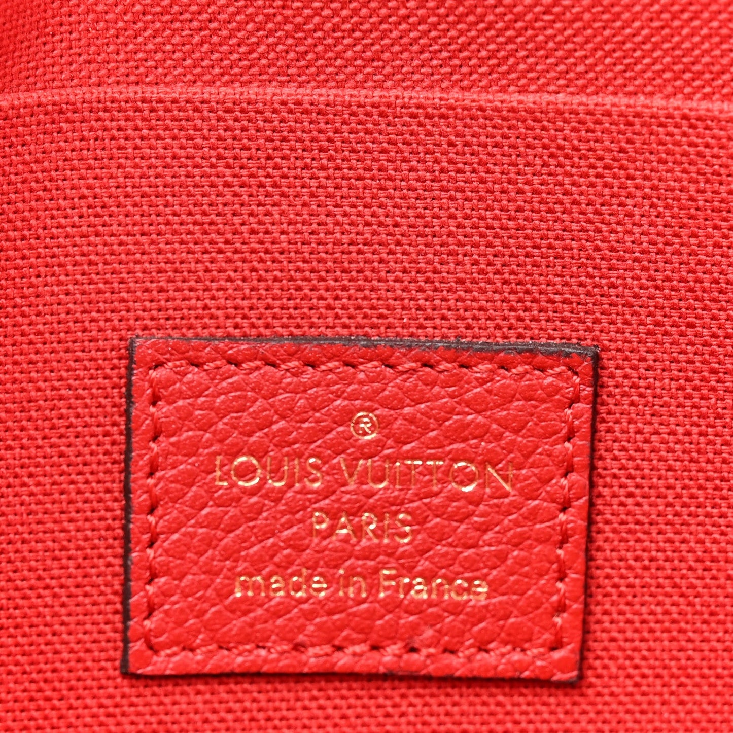 Empreinte Pochette Felicie Chain Wallet Scarlet