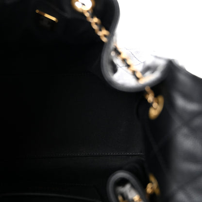 Caviar Quilted Small Chanel 25 Handbag Black
