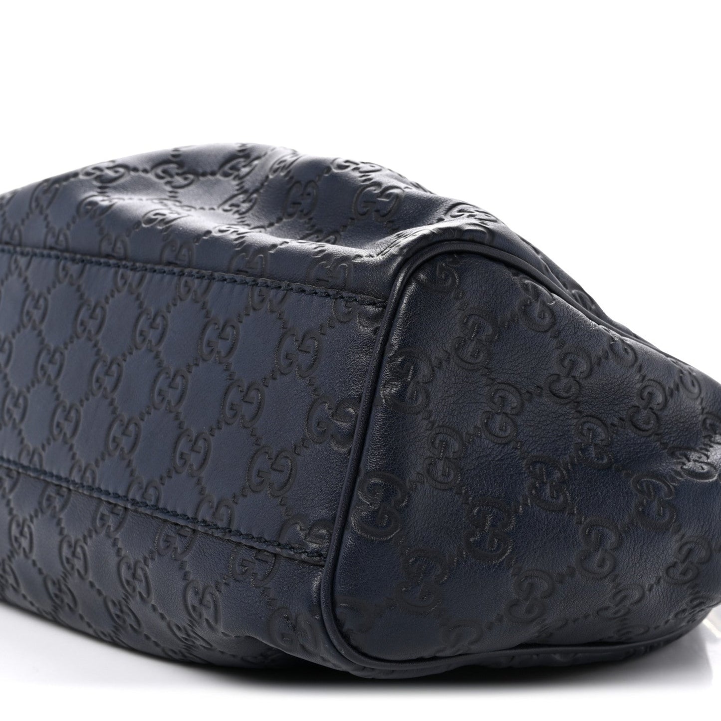 Guccissima Medium Sukey Tote Navy
