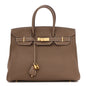 Togo Birkin 35 Etoupe