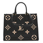 Empreinte Monogram Giant Onthego MM Black Beige