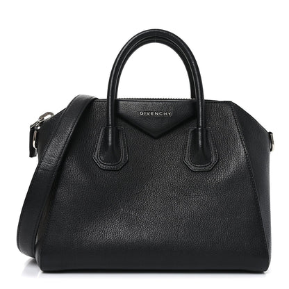 Sugar Goatskin Small Antigona Black