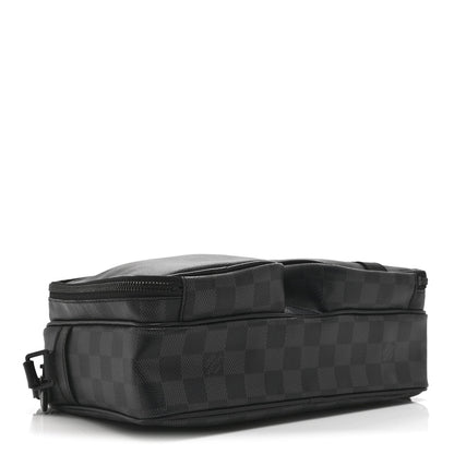 Damier Graphite Utility Messenger