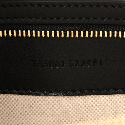 Calfskin GG Matelasse Tote Bag Black