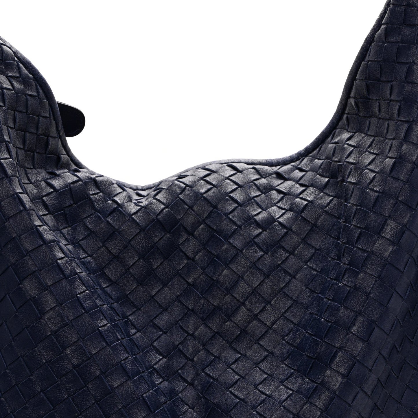 Nappa Intrecciato Maxi Veneta Hobo Sapphire