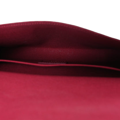 Monogram Pochette Felicie Chain Wallet Fuchsia
