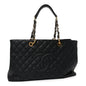 Caviar Quilted XL Grand Shopping Tote GST Black
