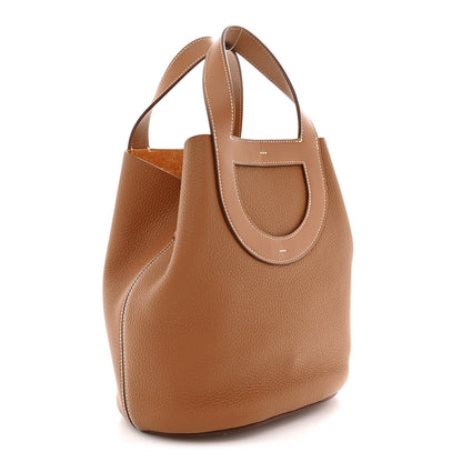 Taurillon Clemence Swift In-The-Loop 23 Bag Gold