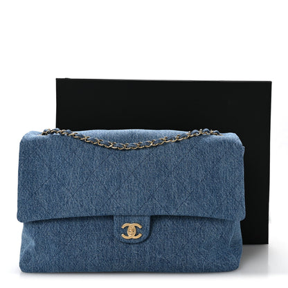 Denim Souplissimo Maxi Flap Blue
