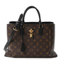 Monogram Flower Tote Black