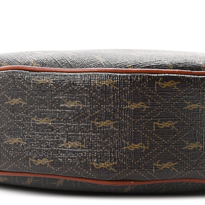 Canvas Smooth Calfskin Le Monogramme Coeur Crossbody Chestnut