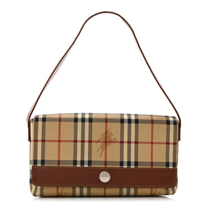 Haymarket Check Shoulder Bag Brown
