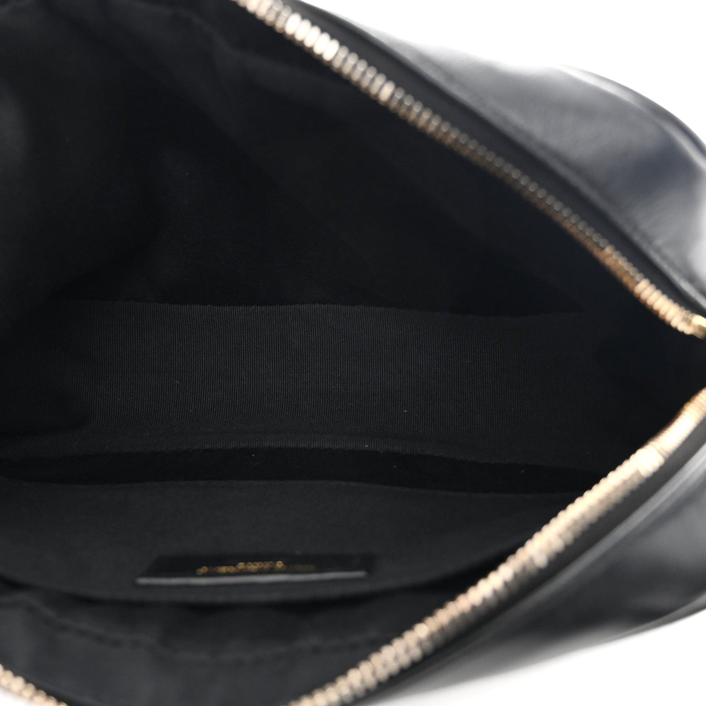 Calfskin Matelasse Monogram Lou Camera Bag Black