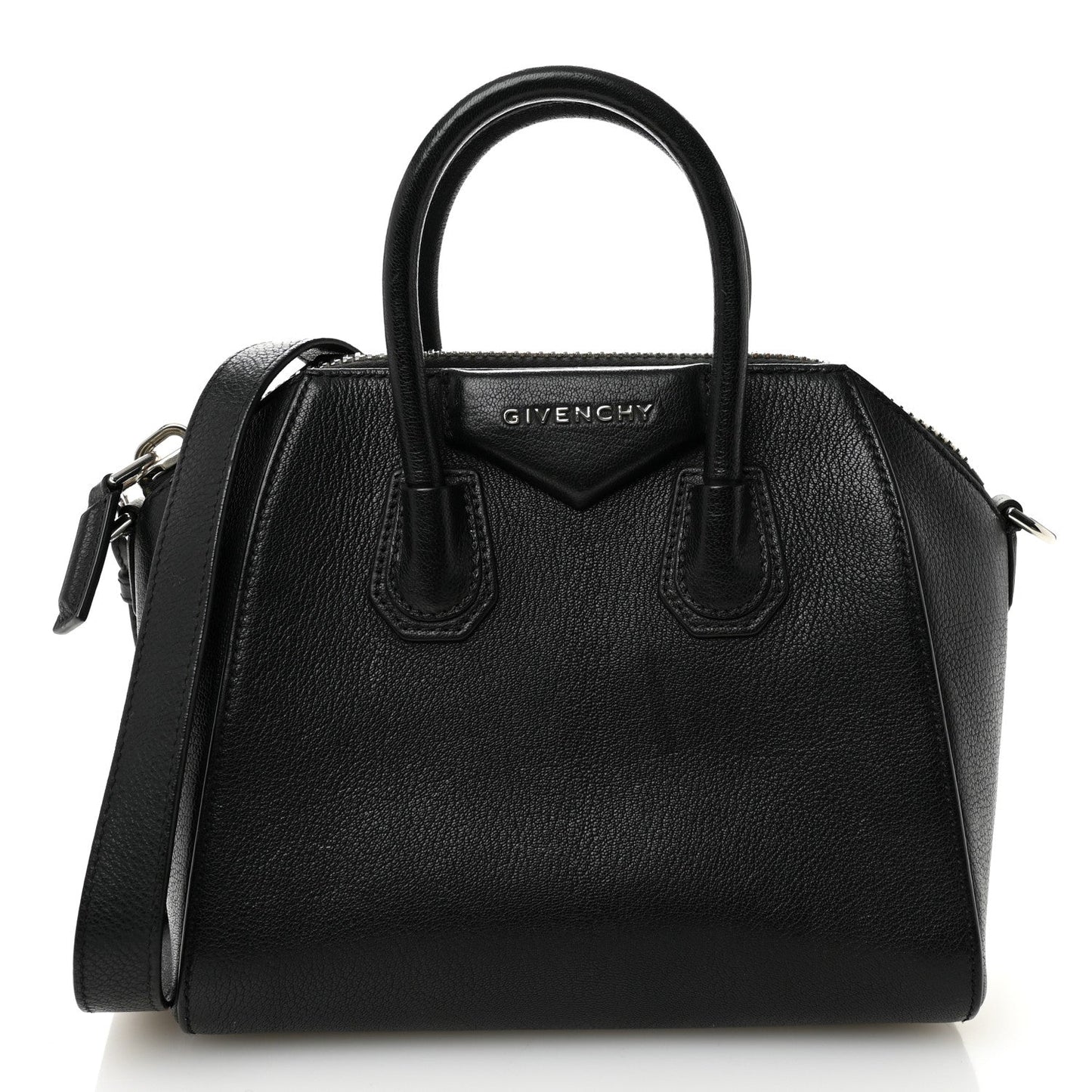Sugar Goatskin Mini Antigona Black