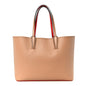 Calfskin Spikes East West Cabata Tote Nude