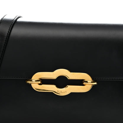 Super Lux Calfskin Small Pimlico Satchel Black