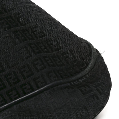 Zucchino Vitello Shoulder Bag Black