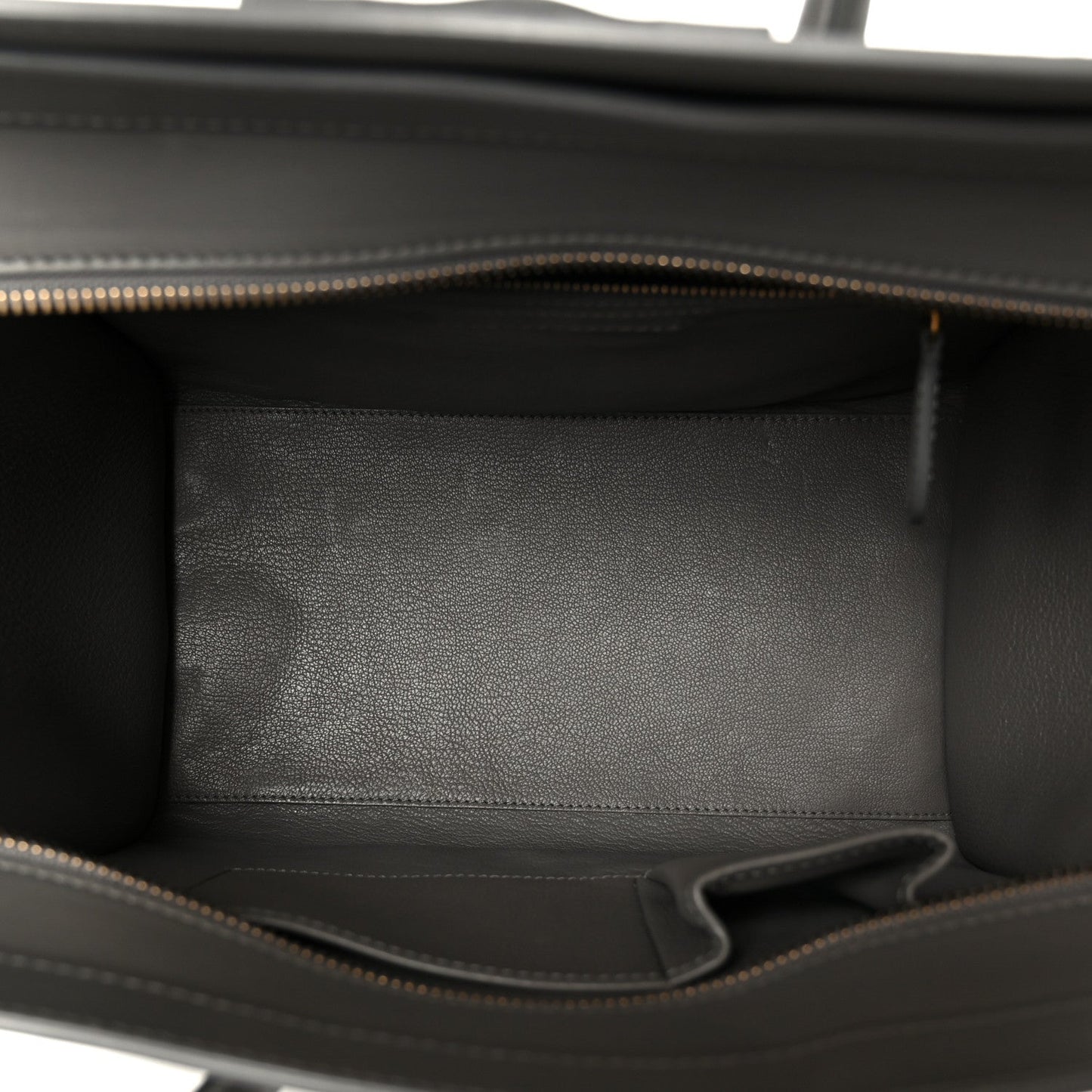 Smooth Calfskin Mini Luggage Grey