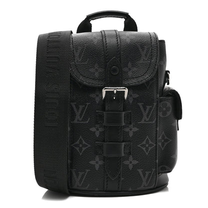 Monogram Eclipse Nano Christopher Backpack Black