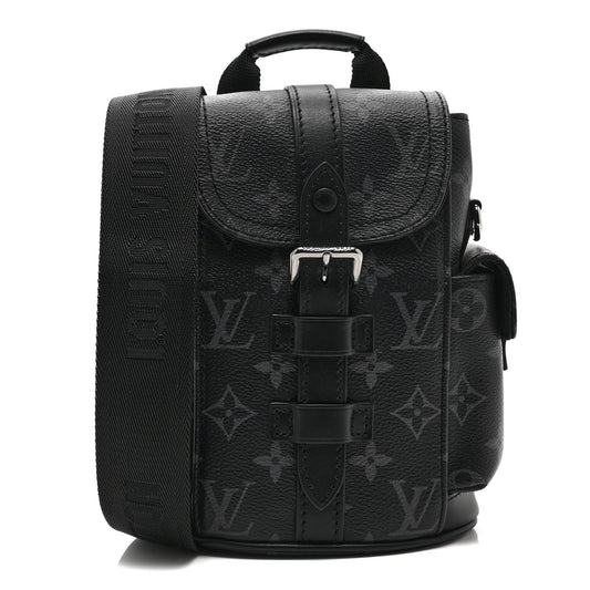 Monogram Eclipse Nano Christopher Backpack Black